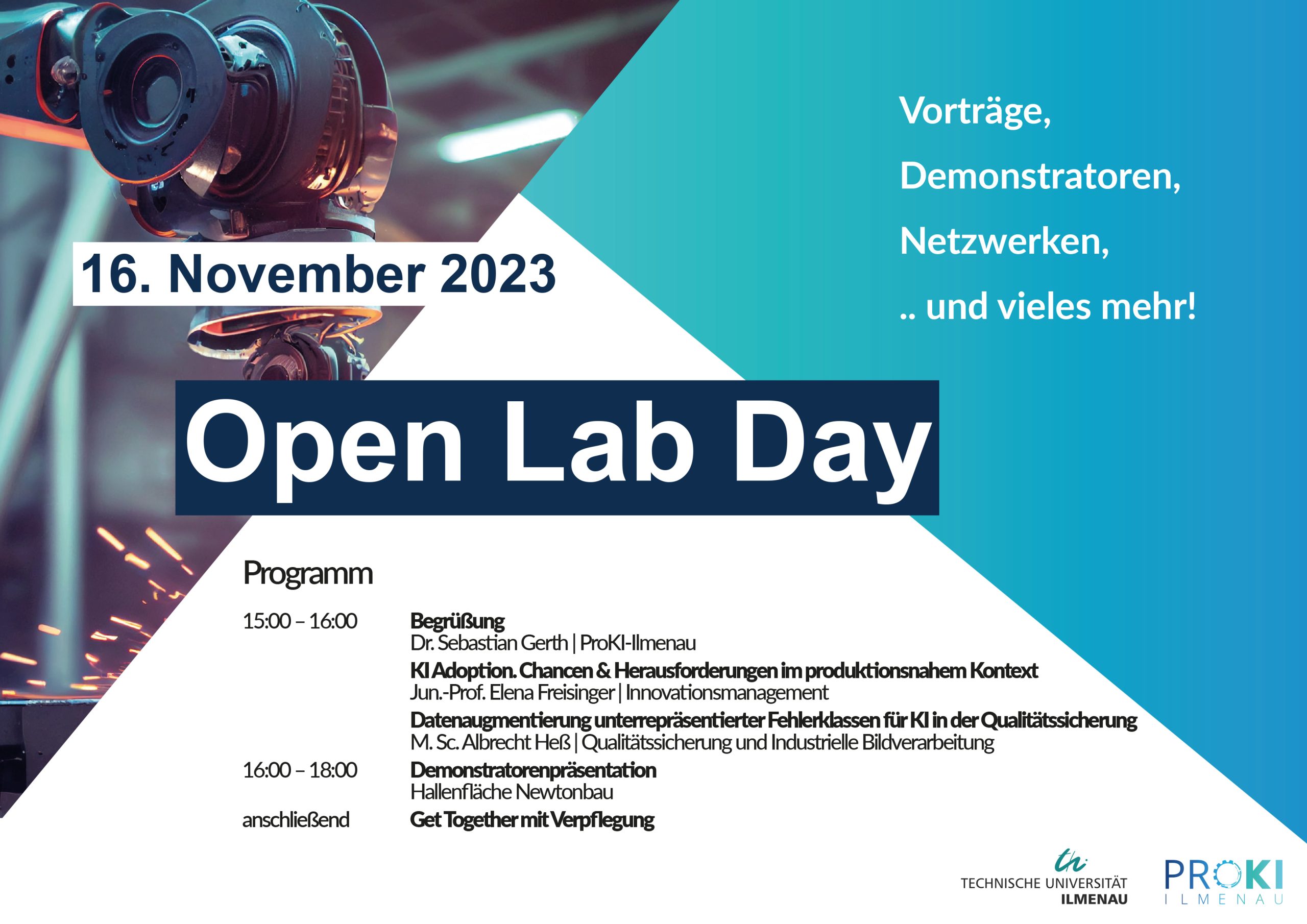 ProKI-Ilmenau „Open Lab Day“ an der TU Ilmenau 